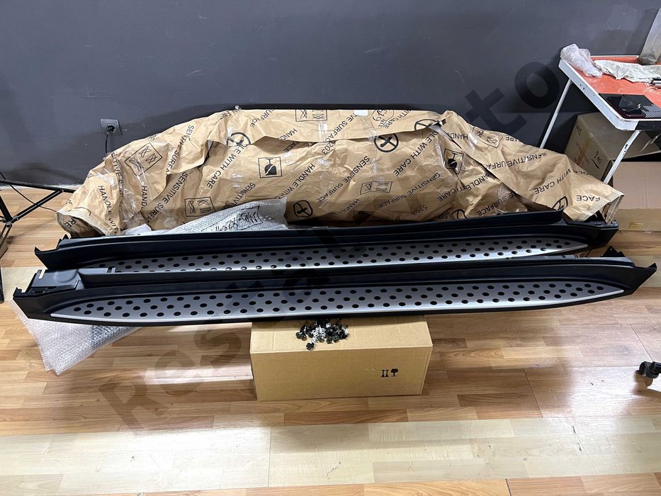 подножки 164 мл mercedes ml w164 боковые пороги