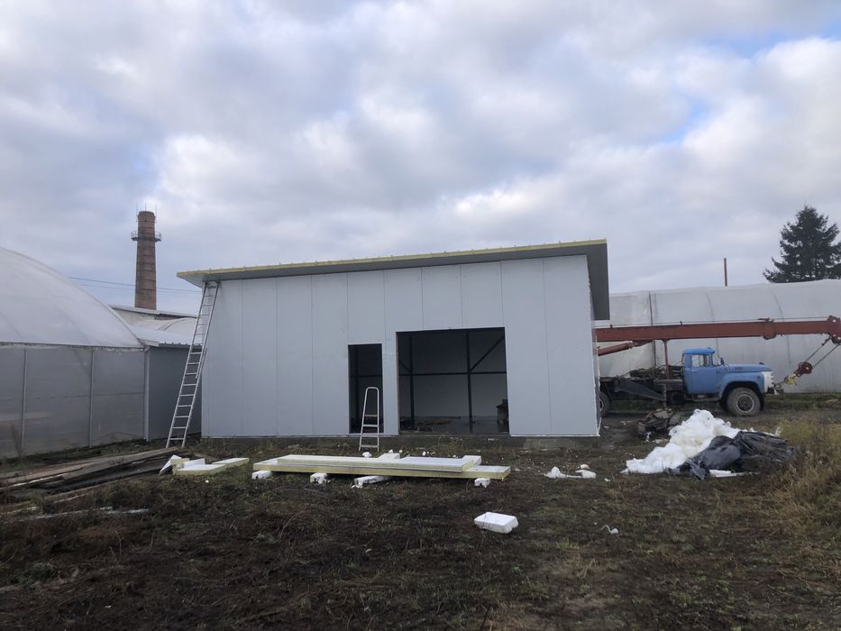 Ангар.Склад.СТО. Сендвіч панелі нові