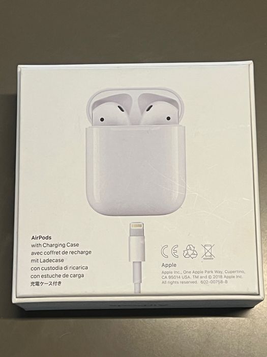 AirPods Apple 2ª Geração com Estojo de Carregamento (MV7N2TY/A)