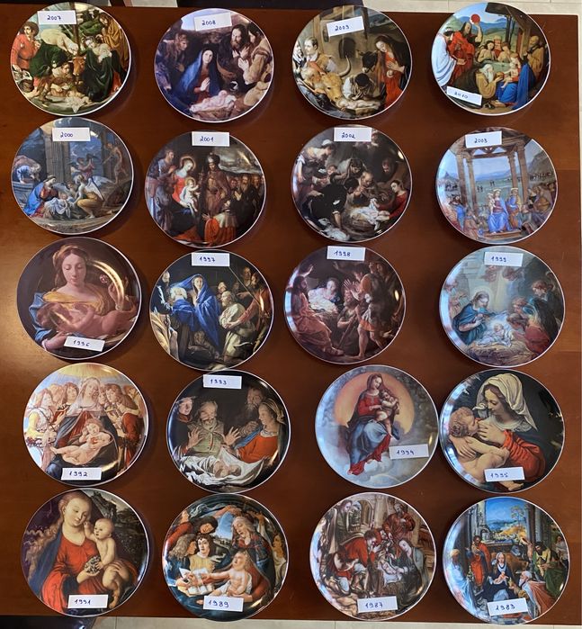 Pratos de Natal Vista Alegre (Coleção)