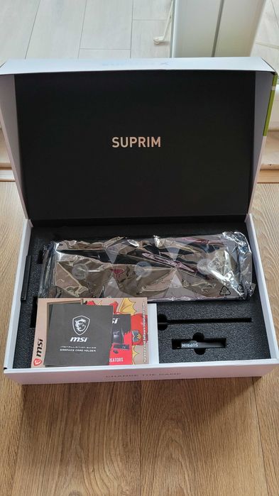 MSI GeForce RTX 3090 SUPRIM X – 24GB – Caixa Original