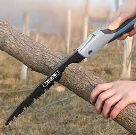 Serrote Dobrável Serra Lâmina Afiada e Resistente para Podas, Camping, Jardinagem e Uso Profissional NOVO