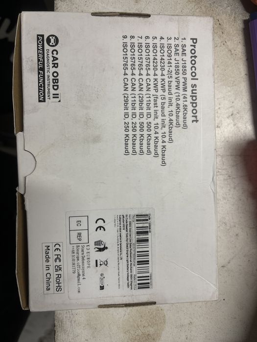 Conjunto de fichas obd e dispositivo
