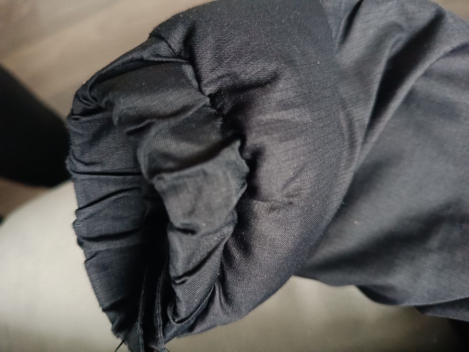 Kombinezon i spodnie zimowe ocieplane czarne rękawiczki Reserved 98