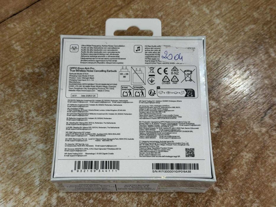 Słuchawki Oppo  Enco AIR 4 PRO