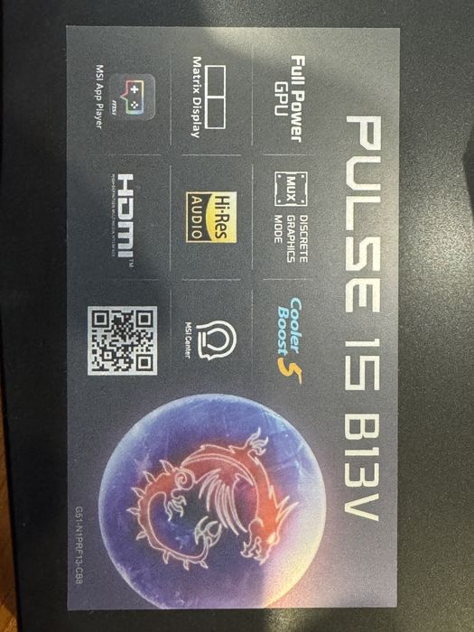 MSI Pulse 15 B13V