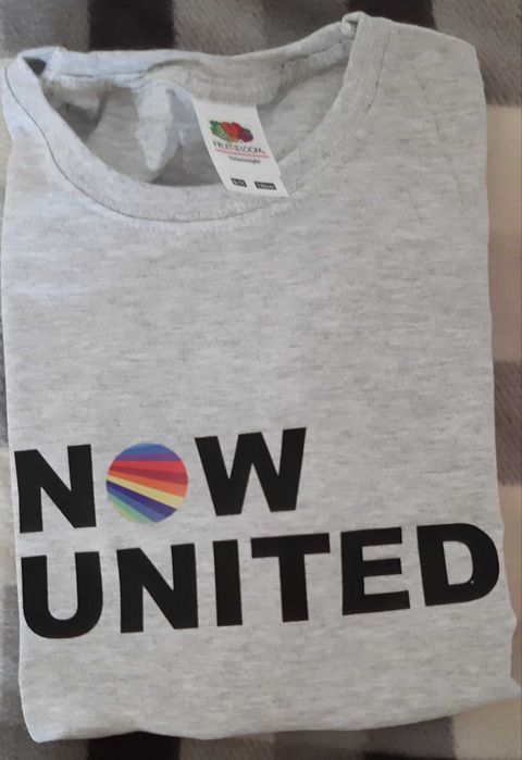 T-shirts Now United várias cores e tamanhos disponíveis