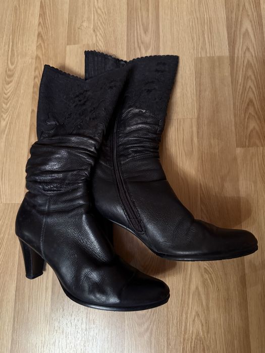 Сапоги натуральна шкіра (зима)