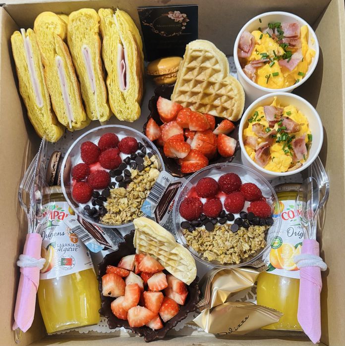 Box pequeno almoço ou lanche