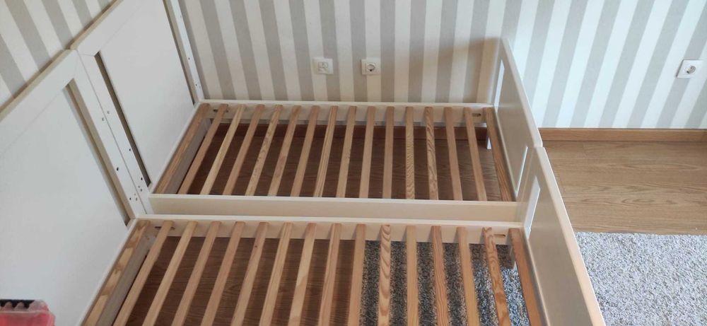 Berço Cama TRAMA - Inova - Branco Mate (venda individual)