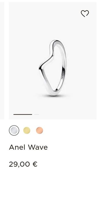 Anel original da Pandora