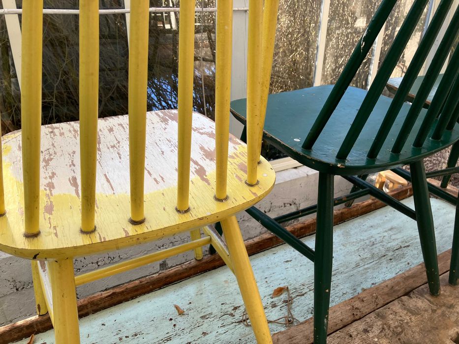 Krzesła Patyczak PRL