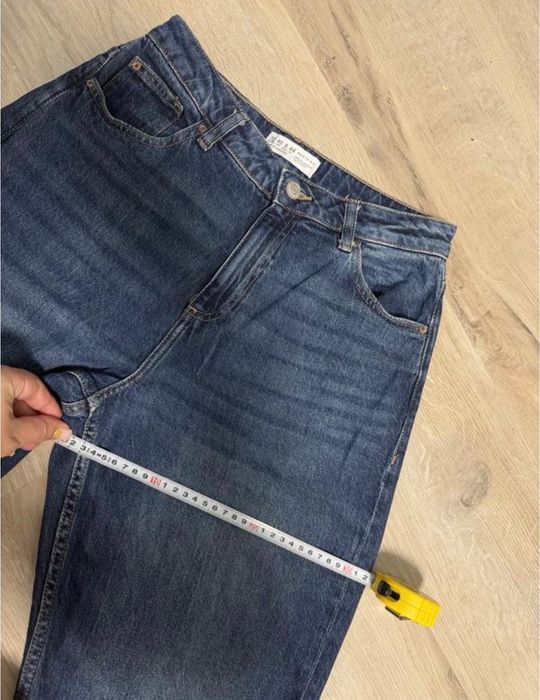 базові джинси мом mom jeans від denim 12/l