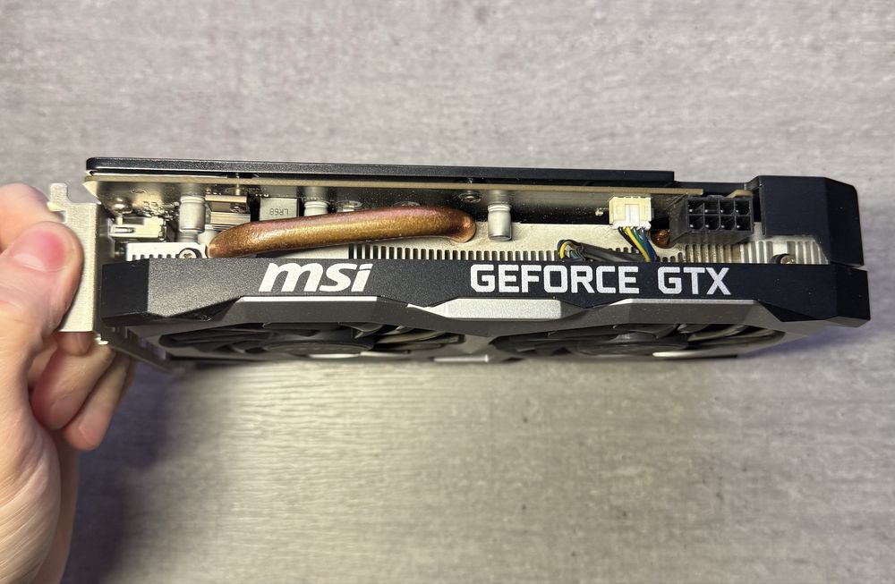 НЕ Рабочая MSI GTX 1660 Super 6gb Ventus