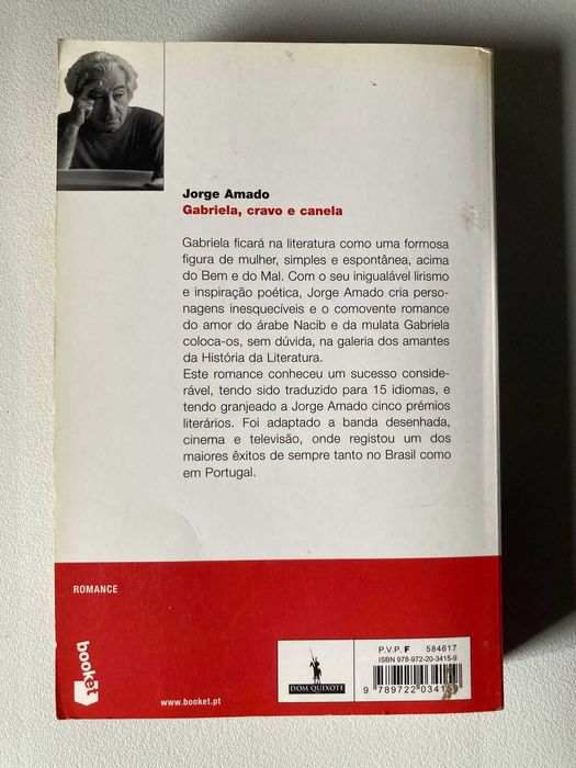 Gabriela, Cravo e Canela, de Jorge Amado