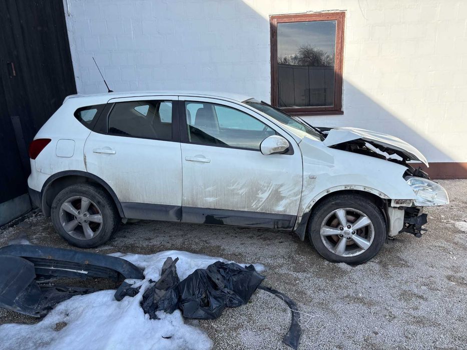 Nissan Qashqai 2010 po wypadku