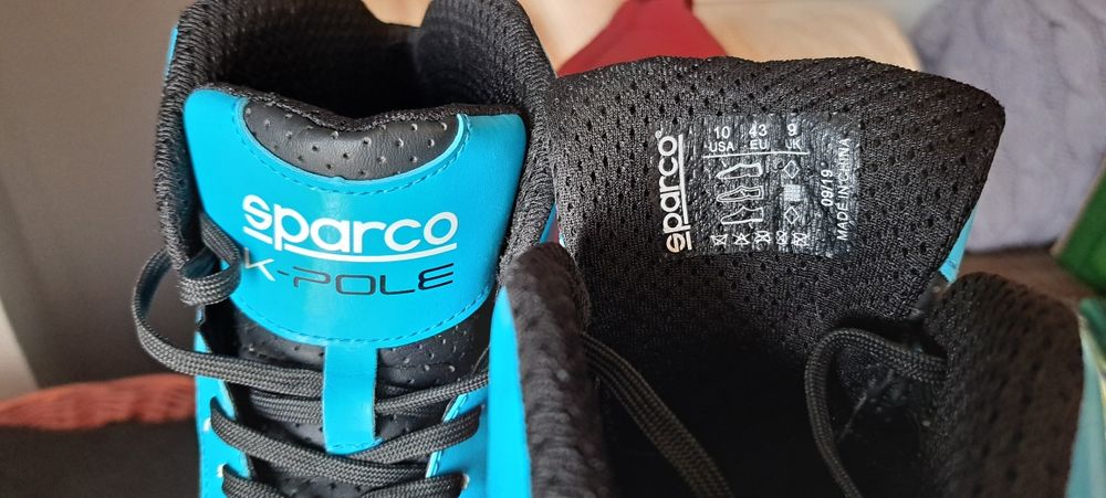 Botas Sparco K Pole n43 semi novo