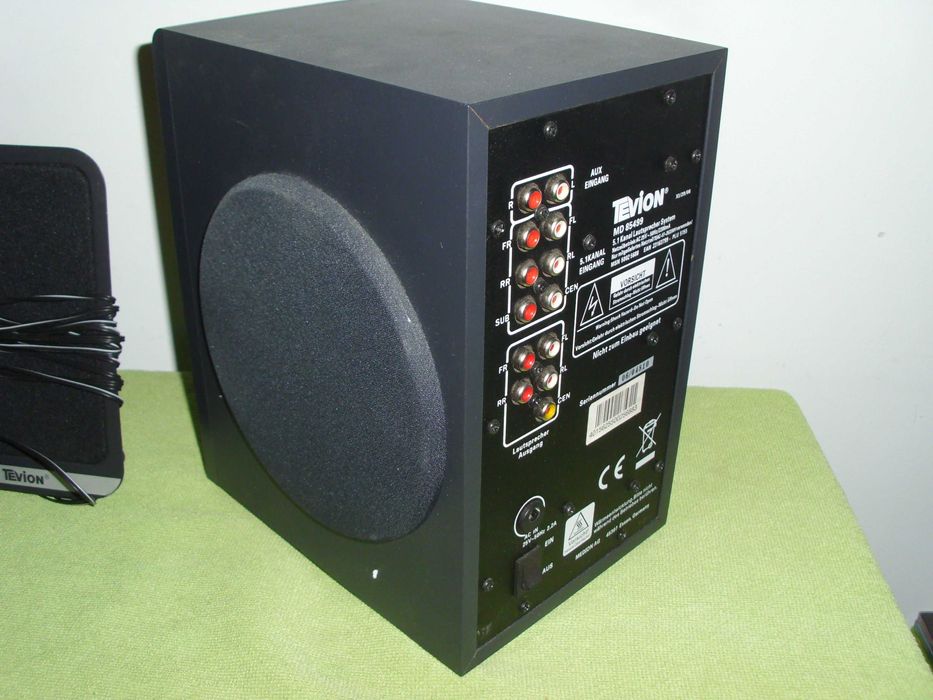 Zestaw głośników + subwoofer Tevion