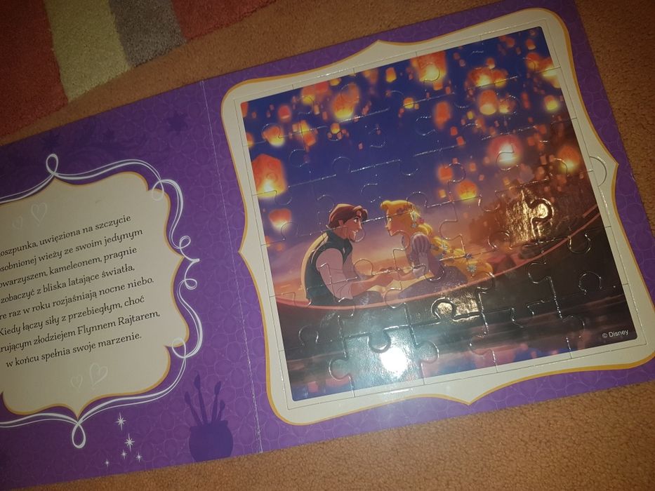 Książeczka puzzle dla dziecka