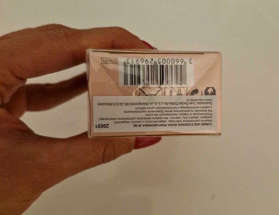 Folia Nowe Comme une EVIDENCE comme woda perfumowana rocher evidence