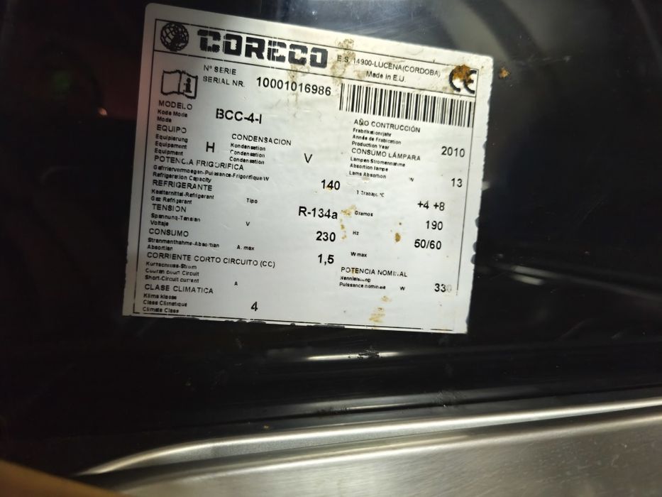 Vitrine  Coreco BCC-4-1