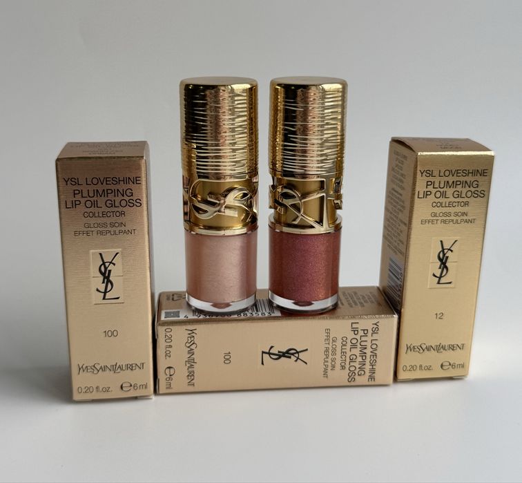 Блиск олія для губ YSL лімітовані відтінки