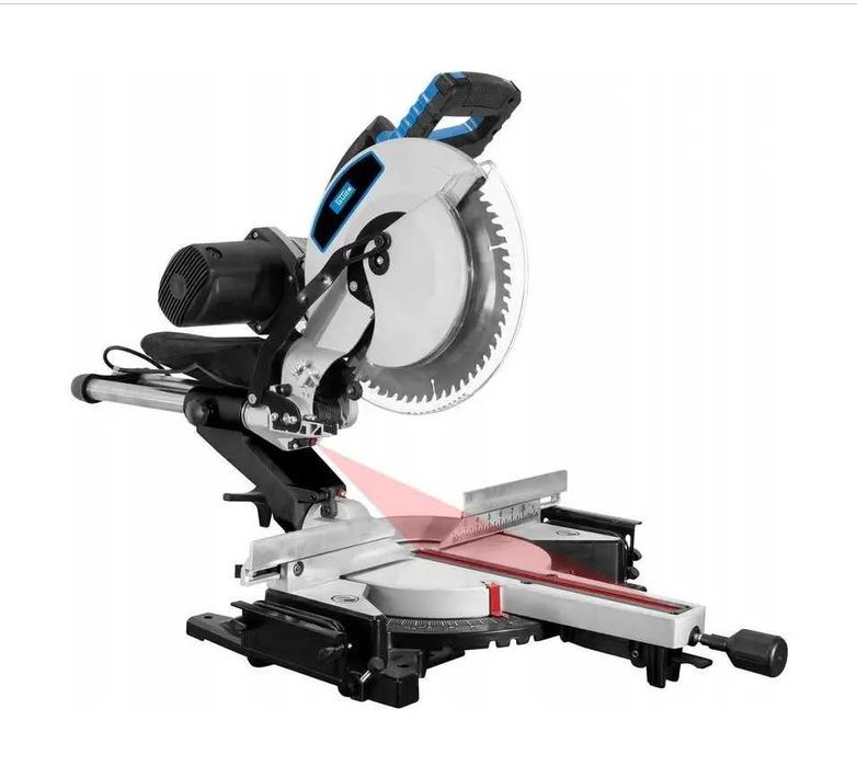 Торцювальна пила GUDE протяжка лазер (2300Вт 255мм 5200об) Торцовочная