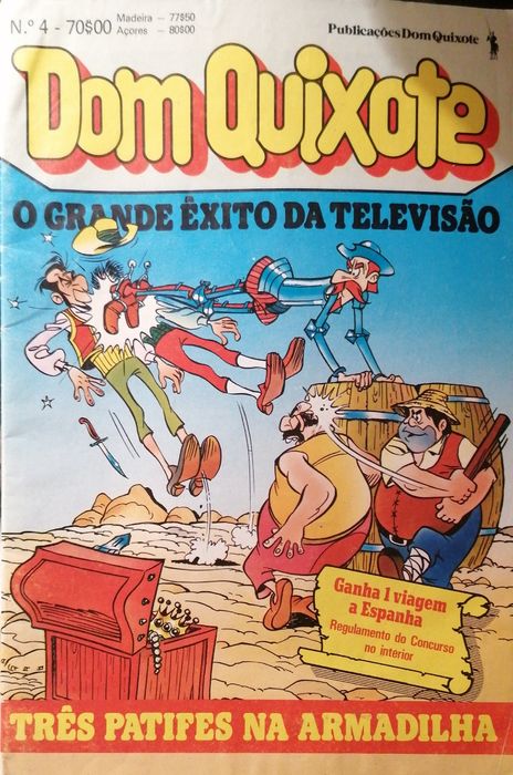 Dom Quixote (Anos 80) – Estado Impecável