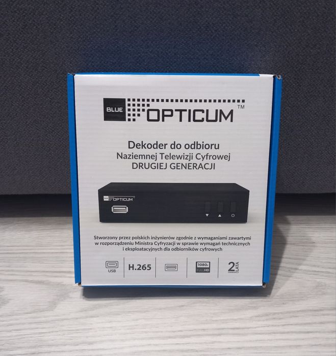 Dekoder do odbioru naziemnej telewizji cyfrowej