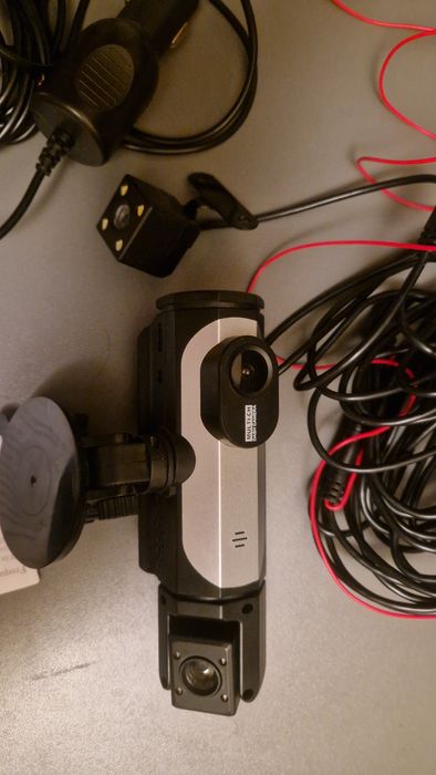 Rejestrator jazdy HD 3kamery, nowy