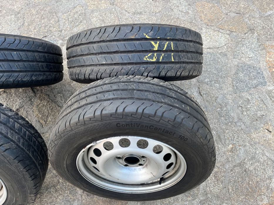 Комплект дисків з резиною на Fiat Scudo r16с, 5/108, Continental