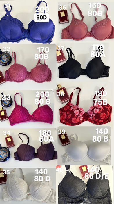 Ліфчики жіночі Calvin Klein,F&F,George,Secret Possessions,Hunkemoller