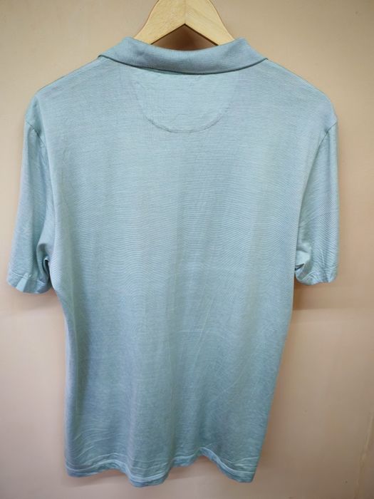 Шовкове поло BOSS Cotton Silk Оригінал Розмір L