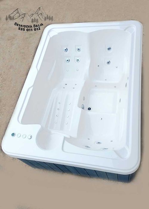 Beskidzka Balia - całoroczne spa ogrodowe, jacuzzi, wanna,