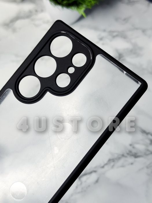 Чехол Black TPU на Samsung S24 S25 Ultra Чохол протиударний