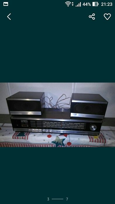 Rádio grundig RTV 500 clássico