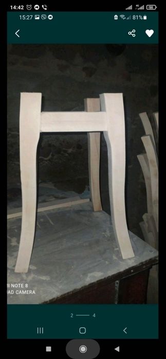 Каркас до табуретки  (  ЛАКОВАНІ і Не НЕ ЛАКОВАНІ  )