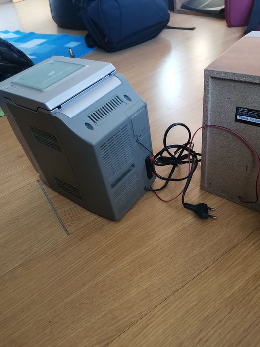 aparelhagem com rádio