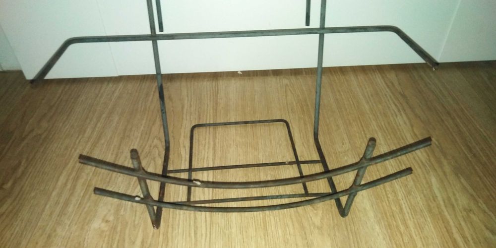 Kwietnik metalowy balkonowy 6sztuk