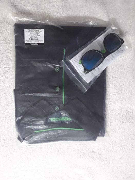 Zestaw Festool koszulka polo i okulary
