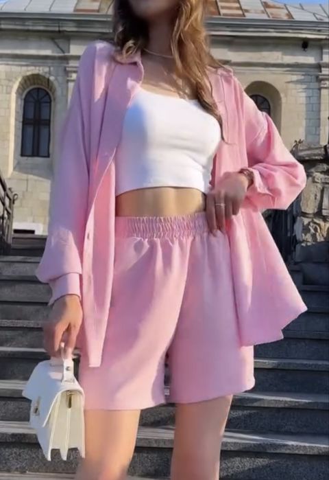 Літній костюм з жатки