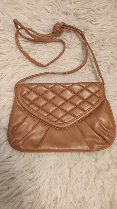 HIT mała listonoszka kolor musztarda