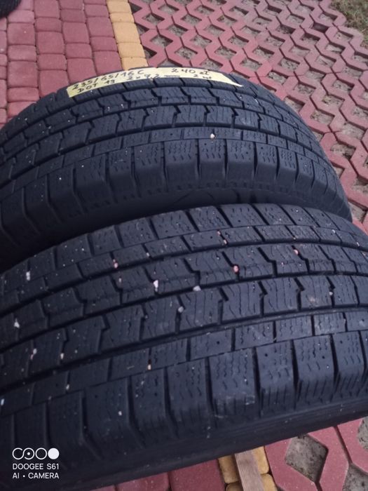 Opony zimowe Goodyear Ultra Grup 235/65/16C cena za 2 sztuki