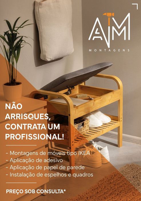 Montagens de móveis  e aplicação de vinil