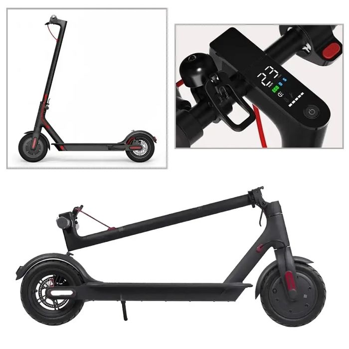 Електросамокат Xiaomi Mi Electric Scooter M365 350 Вт, Батарея 7,6Аг, чорний до 120 кг Самокат колеса 8,5 макс швидкість 25 км/год
