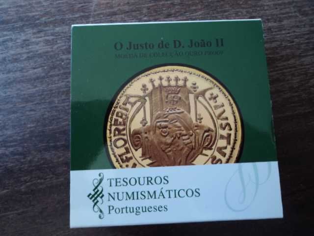 Moeda de ouro O Justo de D.João II