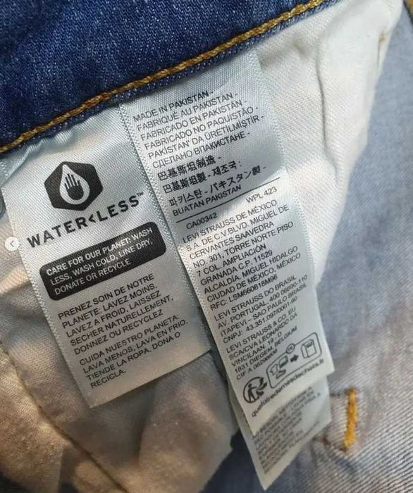 Джинси Levis 512 оригінал W30 L32