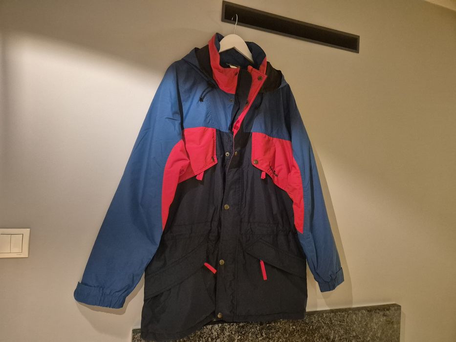 Kurtka zimowa przejściowa XXL 44 retro długa kurtka