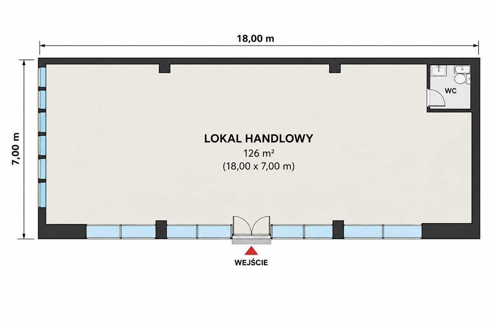 Lokal 126 m2 - Koszalin ul. Drzymały "dawny Manhattan"