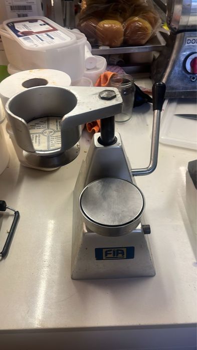 Molde para Hamburger industrial como novo sem uso